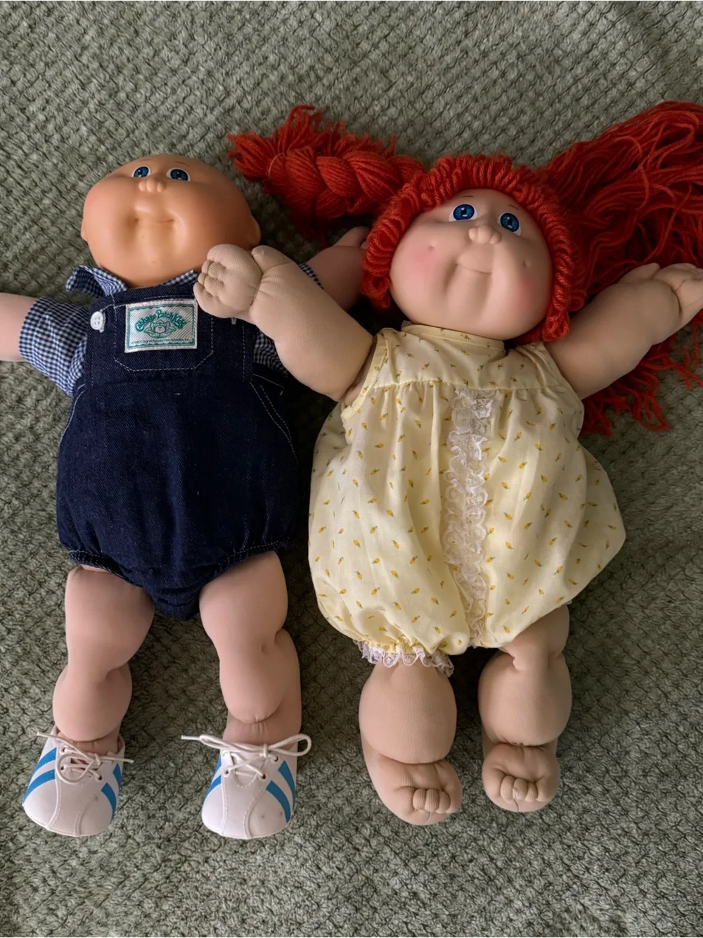 Cabbage Patch Dolls in Yellow Dress - Classic Soft Play Doll